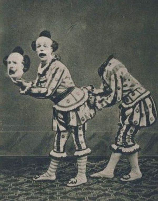 34 photos vintage de clowns horribles et terrifiants - 2Tout2Rien