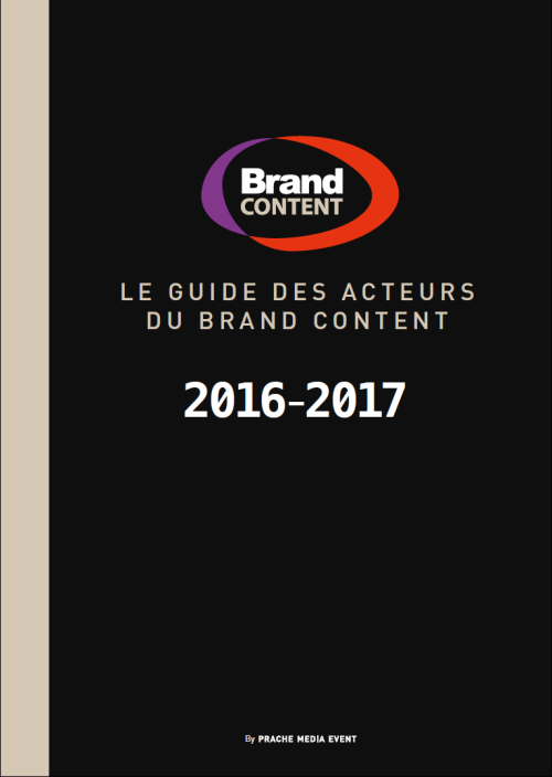 Le Guide des Acteurs du Brand Content - 5ème édition