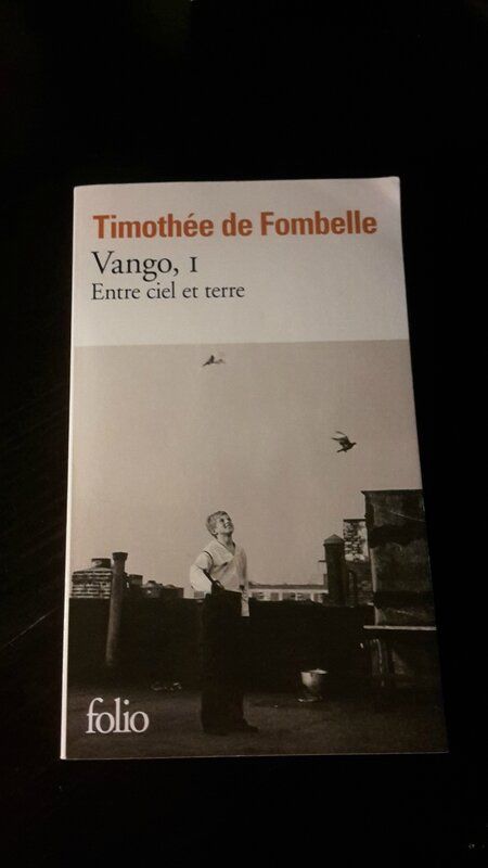 « Vango, tome 1 : Entre ciel et terre » de Timothée de Fombelle - LES LECTURES DU MOUTON