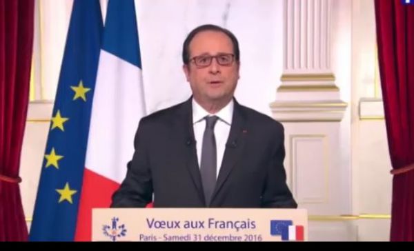 Les voeux insignifiants de François Hollande pour 2017