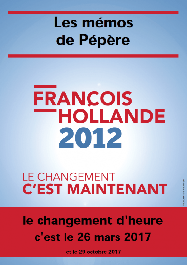 DIY et compol : recyclons le kit de campagne #Hollande2012.