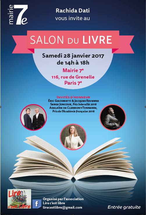Salon « LIRE C'EST LIBRE » 2017 à la mairie du 7e à Paris - LES LECTURES DU MOUTON