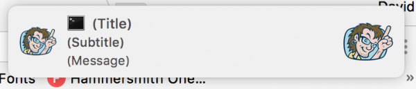 System Notifications with Node.js