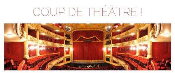 COUP DE THEÂTRE par GAËTAN FAUCER - LES BELLES PHRASES