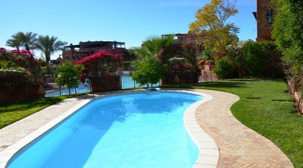 Marrakesh opportunity - Location longue durée villa avec piscine et vue dégagé à la palmeraie