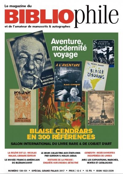 Le Magazine du Bibliophile #130 : Blaise Cendrars