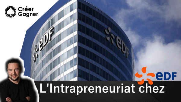 Intrapreneuriat chez EDF - Créer Gagner pour les Entrepreneurs