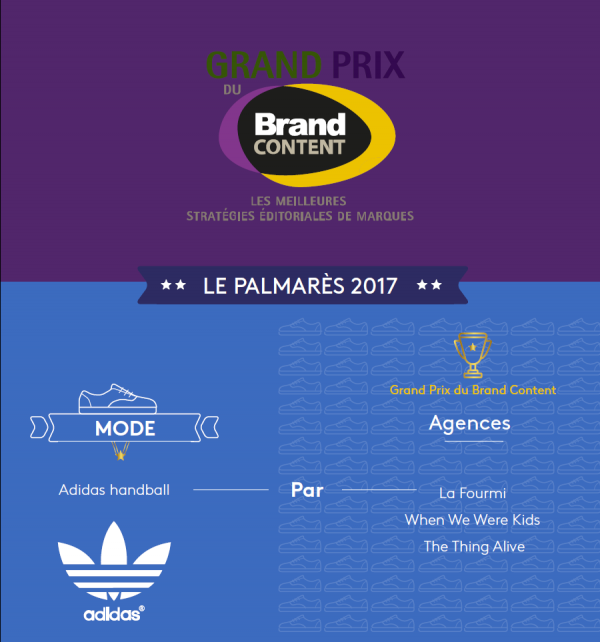 Le Grand Prix du Brand Content - Le palmarès 2017 dans son intégralité en cliquant...