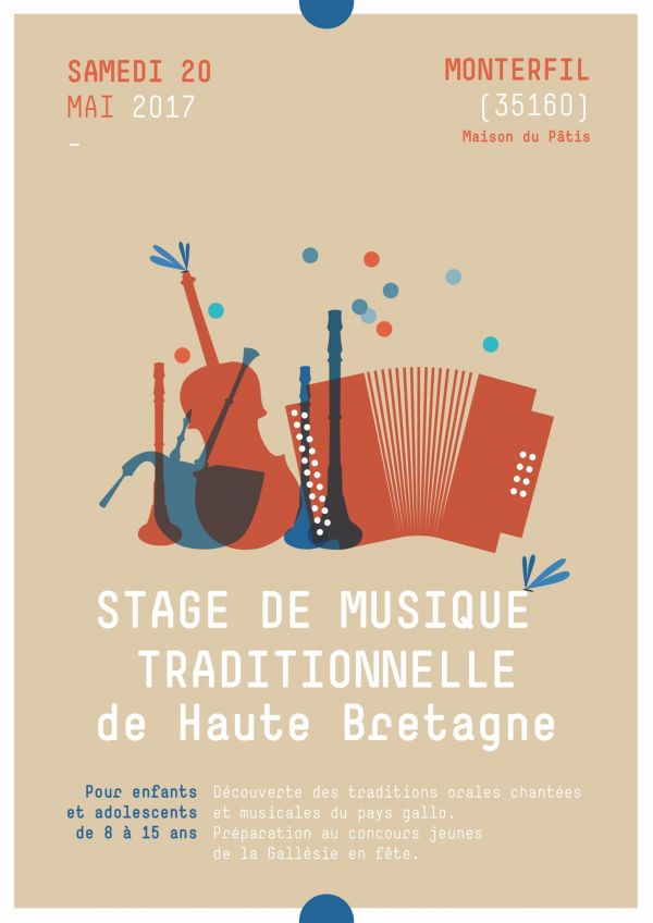 Stage de musique traditionnelle de Haute Bretagne