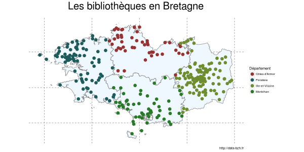 Datasnack #30 — Les bibliothèques de Bretagne — Data Bzh