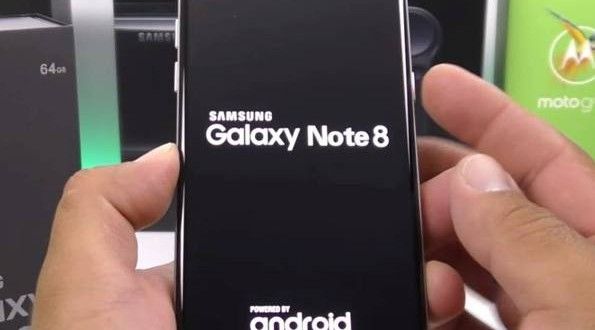 Samsung Galaxy Note 8 : le smartphone et la boîte apparaissent sur Weibo