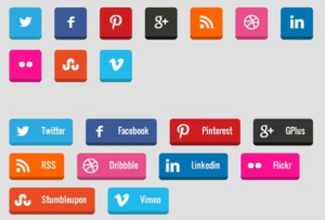 Des boutons sociaux en CSS3 | Labo JNG WEB