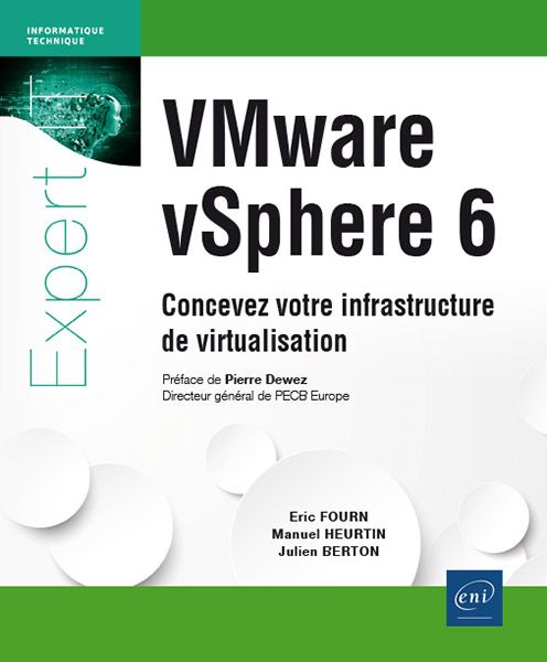 Livre  VMware vSphere 6 - Concevez votre infrastructure de virtualisation