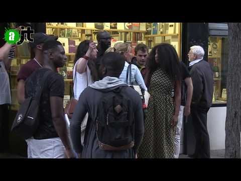 Assa Traoré presente son livre « Lettre à Adama »