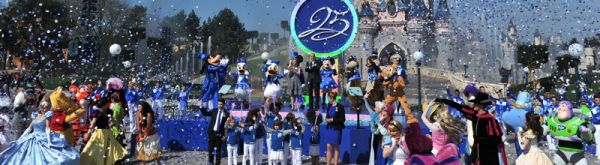 Disneyland Paris : un 25 ème anniversaire tout en féérie
