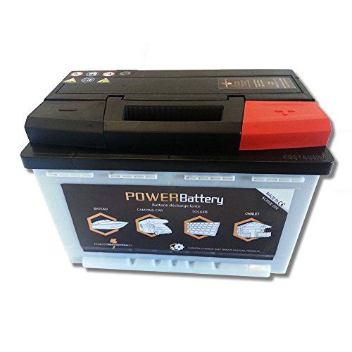 Batterie décharge lente camping car bateau 12v 100ah