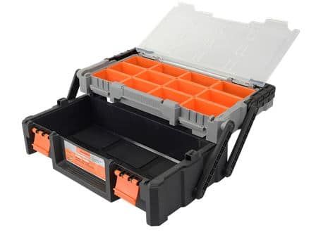 Action : boîte à outils Werckmann avec bacs de rangement amovibles à 4,95 €