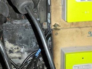 Un nouveau compteur électrique s'enflamme