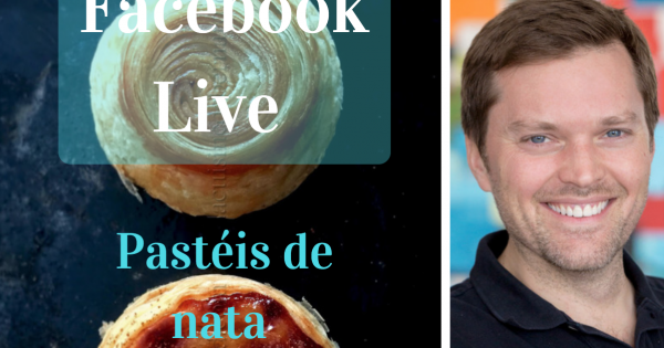 Les pastéis de nata en facebook live !