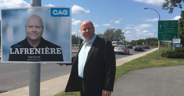 Élections 2018: Le comté de Vachon et le 450 dans la mire de Ian Lafrenière et la CAQ