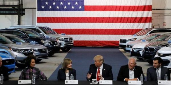 Taxe sur les véhicules importés aux USA