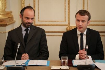 Remaniement : Édouard Philippe est arrivé à l'Élysée
