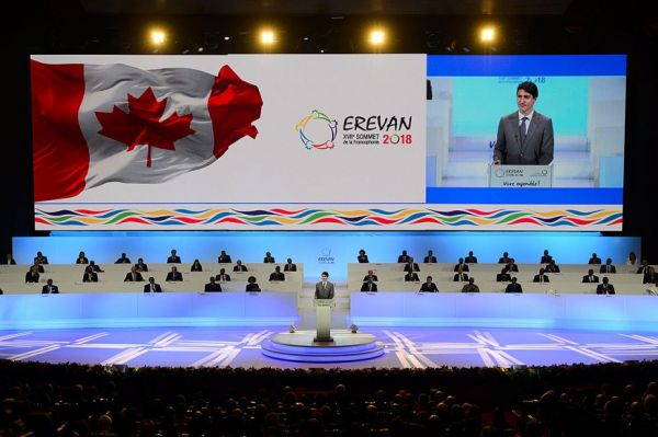 Justin Trudeau salue le travail de Michaëlle Jean à l'OIF