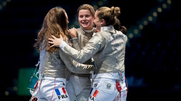 La France remporte l'or par équipe à la Coupe du monde de sabre à Orléans