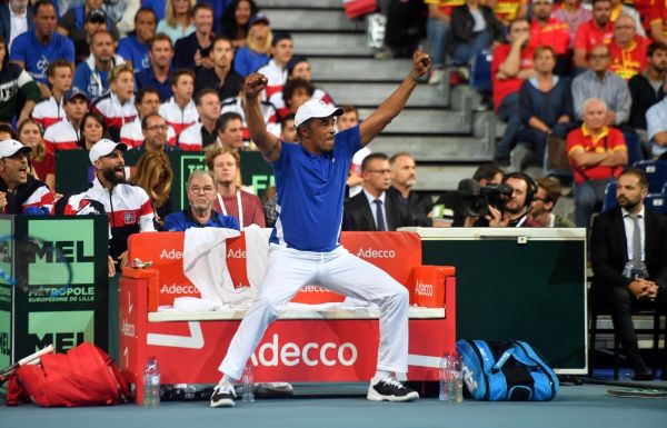 Coupe Davis: avec Pouille et Tsonga, Noah assume son cinq majeur