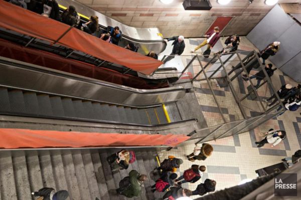 Escaliers mécaniques: la STM compte résilier un contrat de 24 millions