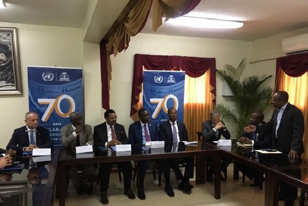 Haïti : Lancement des activités de commémoration du 70ème anniversaire de la Déclaration universelle des droits de l'homme