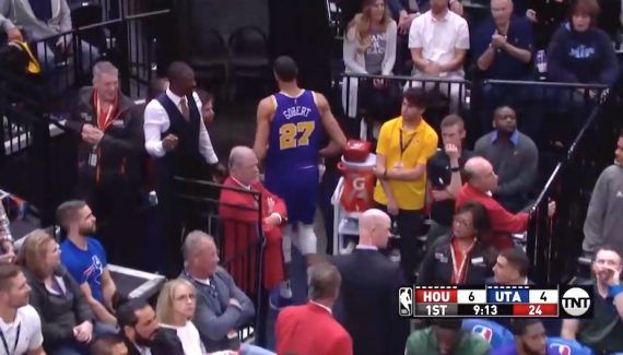 Expulsion express : un record NBA pour Rudy Gobert !