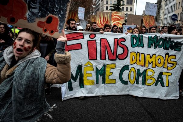 Lyon donne le coup d'envoi de la Marche mondiale pour le climat en France