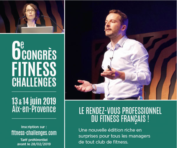 Congrès Fitness Challenges, bénéficiez des meilleurs tarifs !