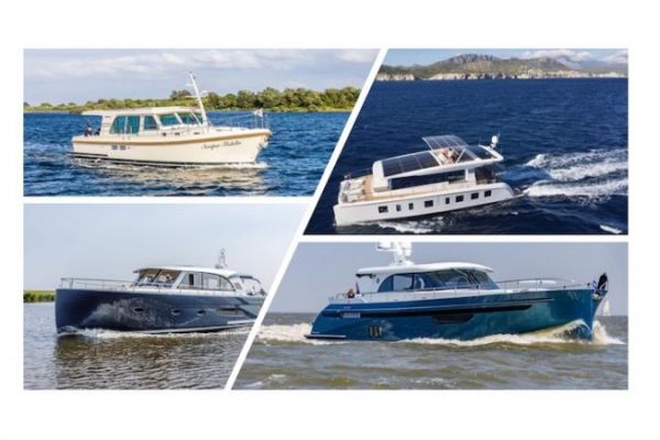 European Powerboat of The Year 2019 : 4 bateaux de voyage