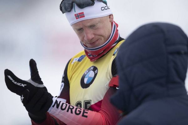 Johannes Boe garde la main