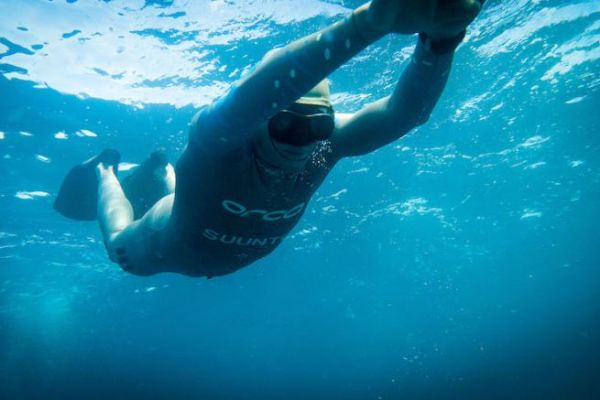 Un record de traversée du Détroit de Cook pour sauver les dauphins