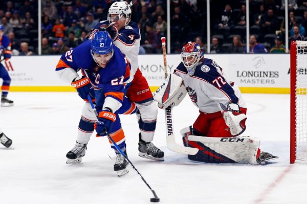Les Islanders blanchissent les Blue Jackets 2-0