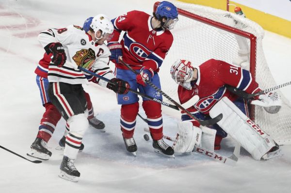 Blackhawks 2 - Canadien 0 (3e période)