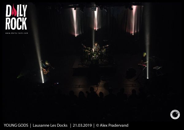 The Young Gods + Camilla Sparksss – Lausanne, Les Docks – 21 Mars 2019