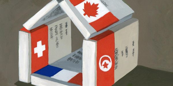 Des éditeurs francophones sur les tables des librairies françaises