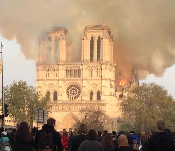 Incendie de Notre-Dame de Paris, message du CCJ 93