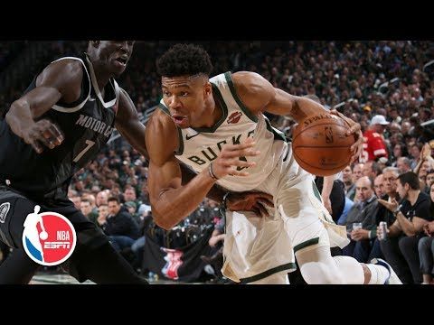 Giannis Antetokounmpo sans pitié face aux Pistons