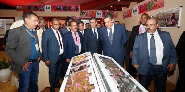 Inauguration à Kelaât M’Gouna de la Maison de la Rose à parfum