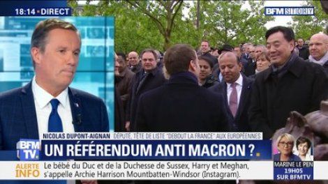 Nicolas Dupont-Aignan: "L'enjeu, c'est de dessiner une Europe qui serve aussi la France"
