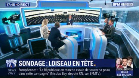 Sondage Elabe pour les européennes: la liste LREM repasse devant celle du RN