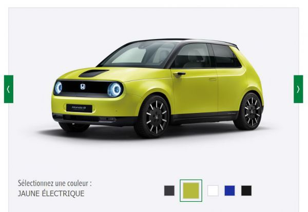 Honda e (2019) : les réservations de la Honda électrique sont ouvertes