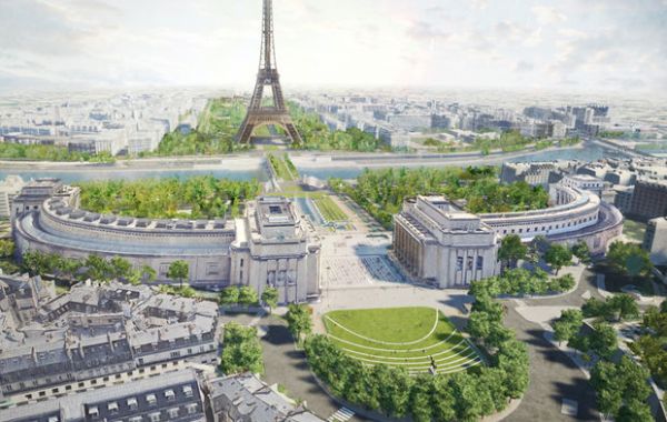Un projet de parc de 54 ha au pied de la Tour Eiffel