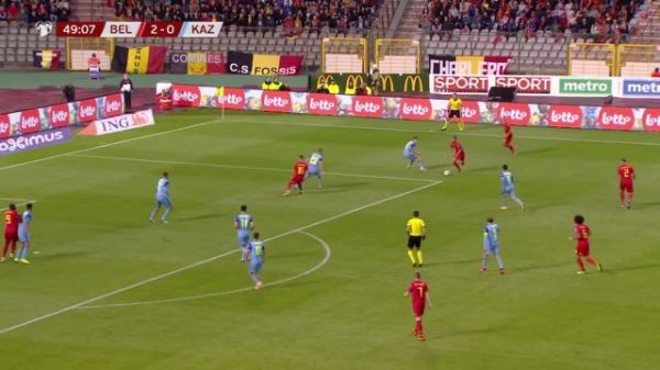Foot - Qualif. Euro - Qualifications Euro 2020 : tous les buts de Belgique - Kazakhstan en vidéo