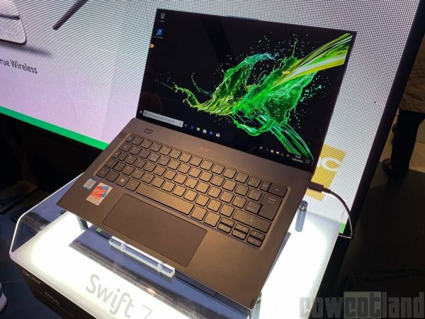 Acer annonce la disponibilité commerciale de son Swift 7, l'ultrabook le plus fin et le plus léger du monde